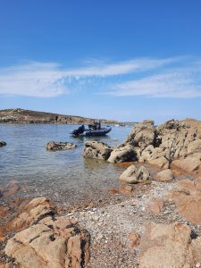 Bateau Zodiac Quiberon Fishing Plage Rochers